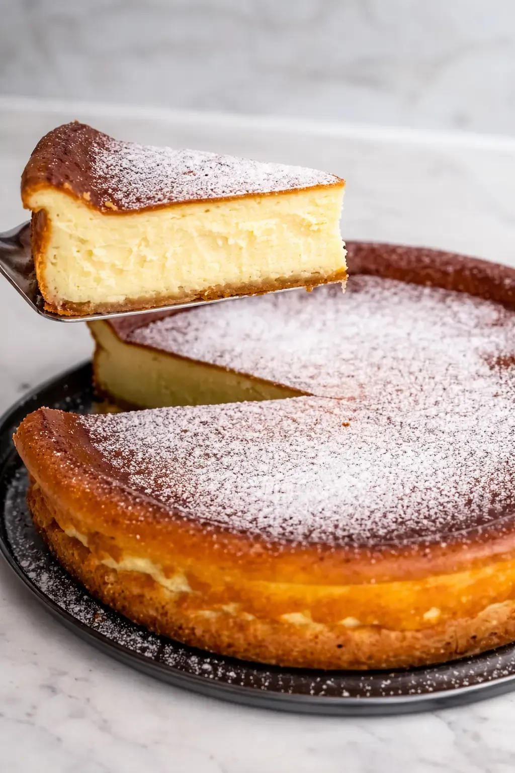 Sernik z wiaderk apetyczny ladnie rpzypieczony prosty sernik wedlug przepisu michal gotuje